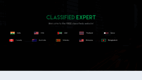 What Classifiedexpert.com website looked like in 2020 (4 years ago)