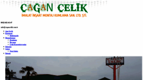 What Cagancelik.com.tr website looked like in 2020 (3 years ago)