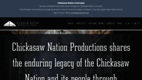 What Chickasawfilms.com website looked like in 2020 (3 years ago)