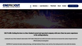 What Cncprocut.co.nz website looked like in 2020 (4 years ago)