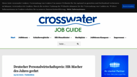 What Crosswater-job-guide.com website looked like in 2020 (3 years ago)