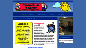 What Coastalkidspreschool.net website looked like in 2020 (3 years ago)
