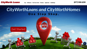 What Cityworth.com website looked like in 2020 (3 years ago)