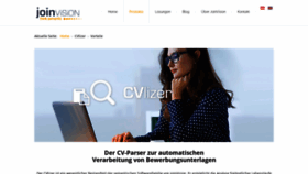 What Cvlizer.de website looked like in 2020 (3 years ago)