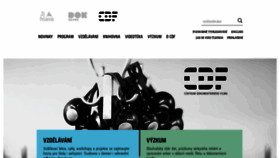 What C-d-f.cz website looked like in 2020 (3 years ago)
