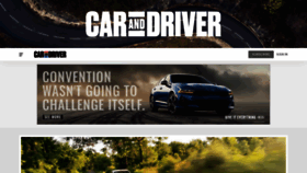 What Caranddriver.com website looked like in 2020 (3 years ago)