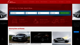 What Cars.co.za website looked like in 2020 (3 years ago)