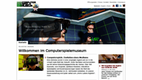 What Computerspielemuseum.de website looked like in 2020 (3 years ago)