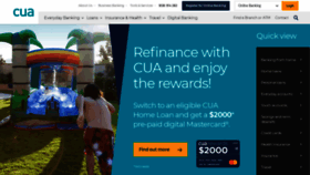 What Cua.com.au website looked like in 2020 (3 years ago)