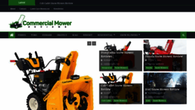 What Commercialmowerreviews.com website looked like in 2020 (3 years ago)
