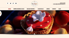 What Cofetariatrandafirul.ro website looked like in 2020 (3 years ago)