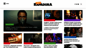What Cinemacomrapadura.com.br website looked like in 2020 (3 years ago)