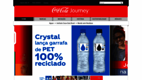 What Cocacolabrasil.com.br website looked like in 2020 (3 years ago)