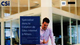 What Creation-sites-internet-nimes.fr website looked like in 2020 (3 years ago)