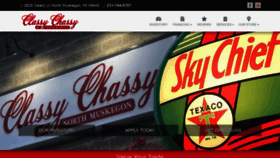 What Classychassyautos.com website looked like in 2020 (3 years ago)