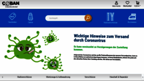 What Coban-kurzwaren.de website looked like in 2020 (3 years ago)