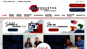 What Cclshouston.com website looked like in 2020 (3 years ago)