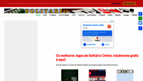 What Cartas.solitario.com.pt website looked like in 2020 (3 years ago)