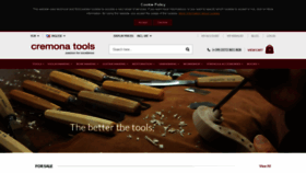 What Cremonatools.com website looked like in 2020 (4 years ago)