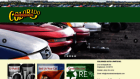 What Coloradoautoandparts.com website looked like in 2020 (3 years ago)