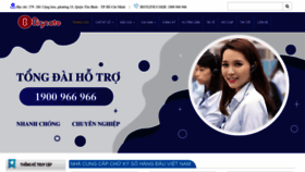 What Cksvietnam.vn website looked like in 2020 (3 years ago)
