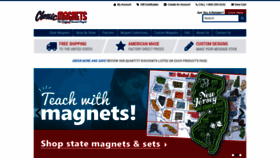 What Classicmagnets.com website looked like in 2020 (3 years ago)