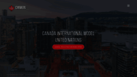 What Caimun.ca website looked like in 2020 (3 years ago)