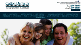 What Cattondds.com website looked like in 2020 (3 years ago)