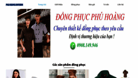 What Chuyenmaydongphuc.vn website looked like in 2020 (3 years ago)