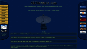 What Cbjilemnice.com website looked like in 2020 (3 years ago)