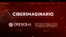 What Ciberimaginario.es website looked like in 2020 (3 years ago)