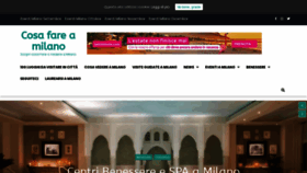 What Cosafareamilano.it website looked like in 2020 (4 years ago)