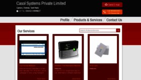 What Casolsystems.in website looked like in 2020 (3 years ago)
