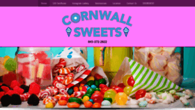 What Cornwallsweets.com website looked like in 2020 (3 years ago)