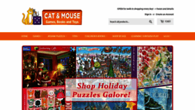 What Cat-n-mouse.com website looked like in 2020 (3 years ago)