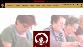 What Carmencita.com website looked like in 2020 (3 years ago)