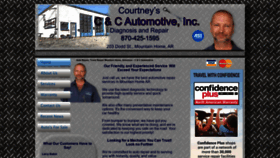 What Courtneysccauto.com website looked like in 2020 (3 years ago)