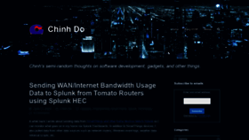 What Chinhdo.com website looked like in 2020 (3 years ago)