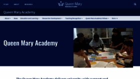 What Capd.qmul.ac.uk website looked like in 2020 (3 years ago)