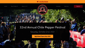 What Chilepepperfestival.org website looked like in 2020 (3 years ago)