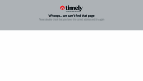 What Cprfastneasy.gettimely.com website looked like in 2020 (3 years ago)