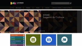 What Cm-loures.pt website looked like in 2020 (3 years ago)
