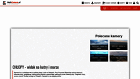 What Chlopy.webcamera.pl website looked like in 2020 (3 years ago)