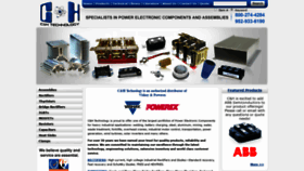 What Chtechnology.com website looked like in 2020 (4 years ago)