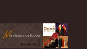 What Ciergerie.fr website looked like in 2020 (3 years ago)