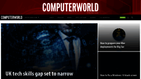 What Computerworlduk.com website looked like in 2020 (3 years ago)