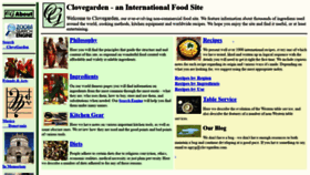 What Clovegarden.com website looked like in 2020 (4 years ago)