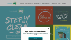 What Cleanup.org.au website looked like in 2020 (3 years ago)