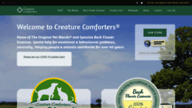 What Creaturecomforters.co.uk website looked like in 2020 (3 years ago)