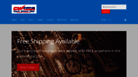 What Cyclewheelsusa.com website looked like in 2020 (3 years ago)